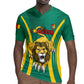 Custom Afro Cameroun Football Rugby Jersey Go Les Lions Indomptables