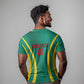 Custom Afro Cameroun Football T shirt Go Les Lions Indomptables