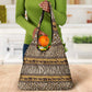 Leopards and Zebra Skins Grocery Bag Mix African Pattern