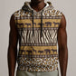 Leopards and Zebra Skins Sleeveless Hoodie Mix African Pattern - African Pride