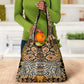 Wild Animal Skins Grocery Bag African Tribal Pattern