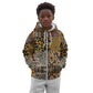 Wild Animal Skins Kid Hoodie African Tribal Pattern