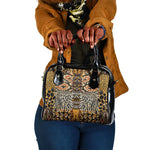 Wild Animal Skins Shoulder Handbag African Tribal Pattern