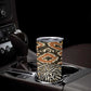 Wild Animal Skins Tumbler Cup African Tribal Pattern