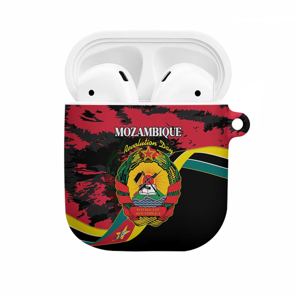 Mozambique Revolution Day AirPods Case Coat Of Arms FRELIMO