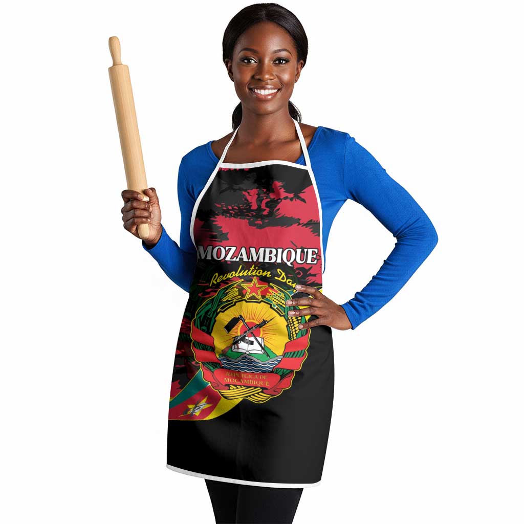 Mozambique Revolution Day Apron Coat Of Arms FRELIMO