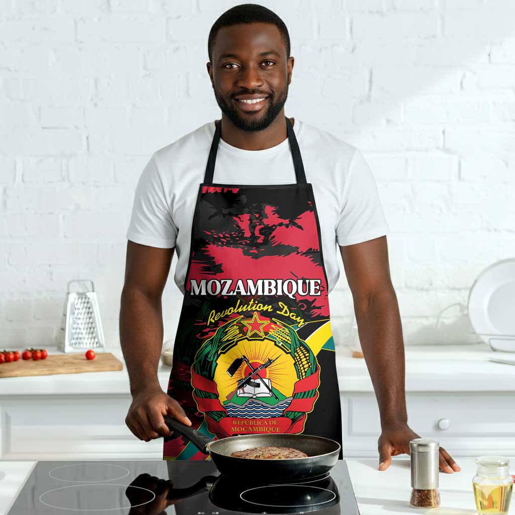 Mozambique Revolution Day Apron Coat Of Arms FRELIMO
