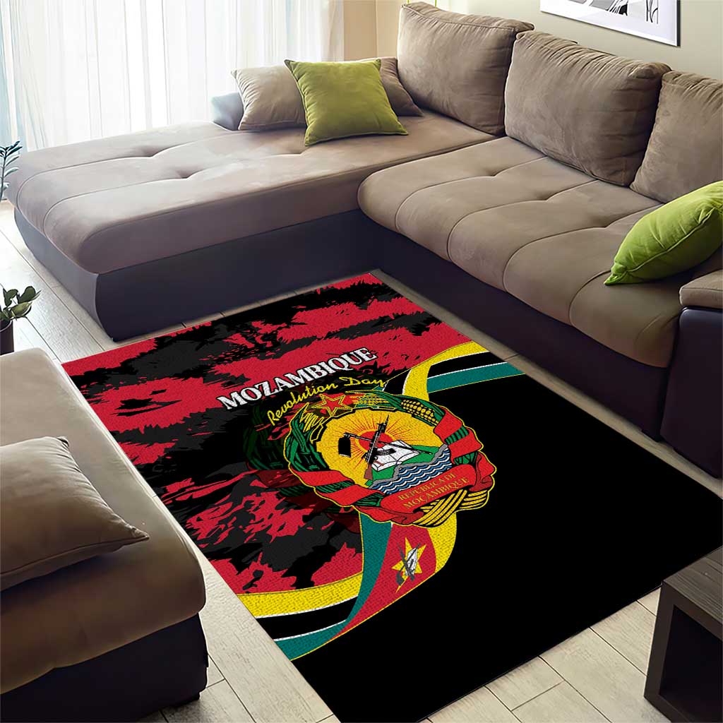 FRELIMO Mozambique Area Rug Happy Revolution Day - African Pride