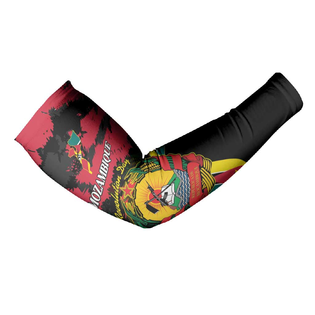 Personalized Mozambique Revolution Day Arm Sleeves Coat Of Arms FRELIMO