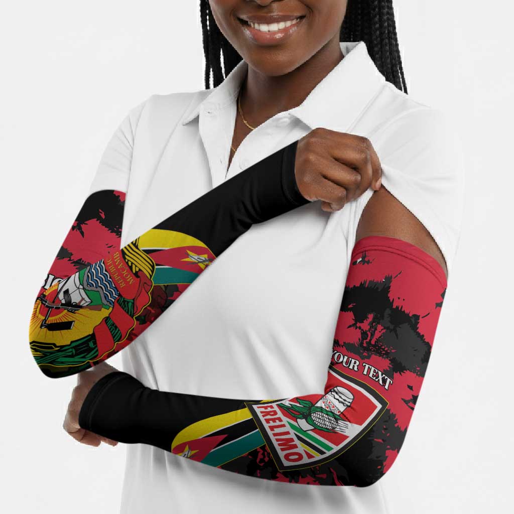 Personalized Mozambique Revolution Day Arm Sleeves Coat Of Arms FRELIMO