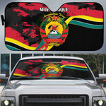 Mozambique Revolution Day Auto Sun Shade Coat Of Arms FRELIMO