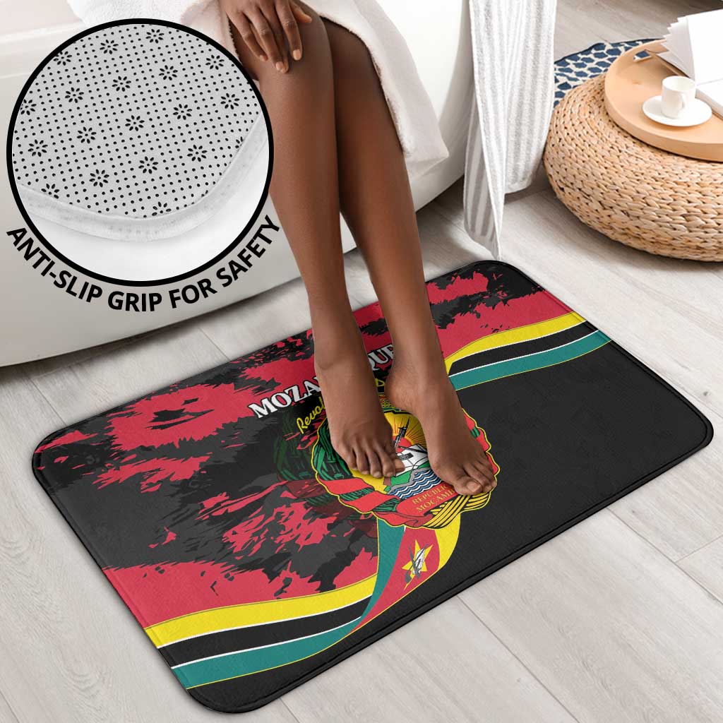 Mozambique Revolution Day Bathroom Set Coat Of Arms FRELIMO