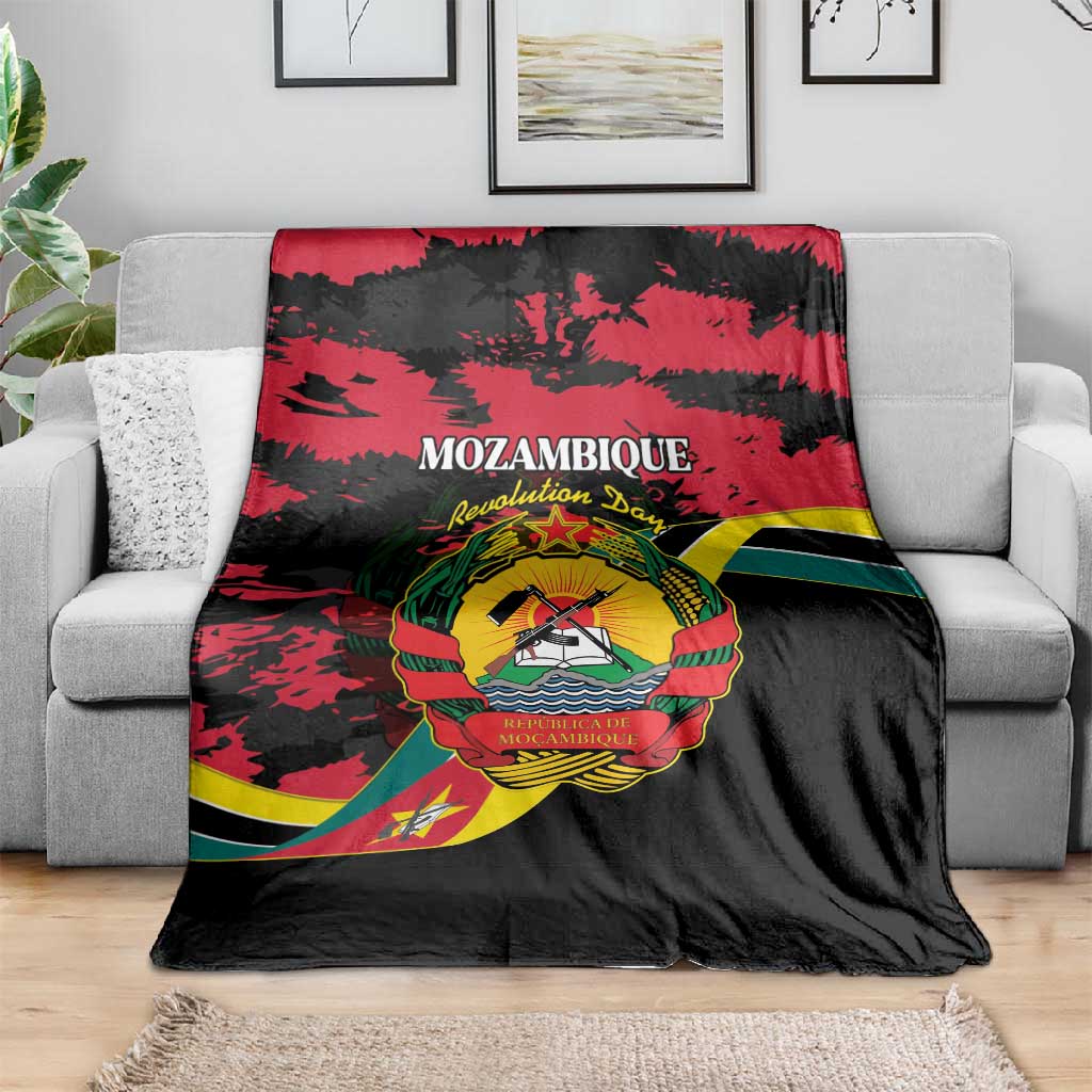 FRELIMO Mozambique Blanket Happy Revolution Day - African Pride