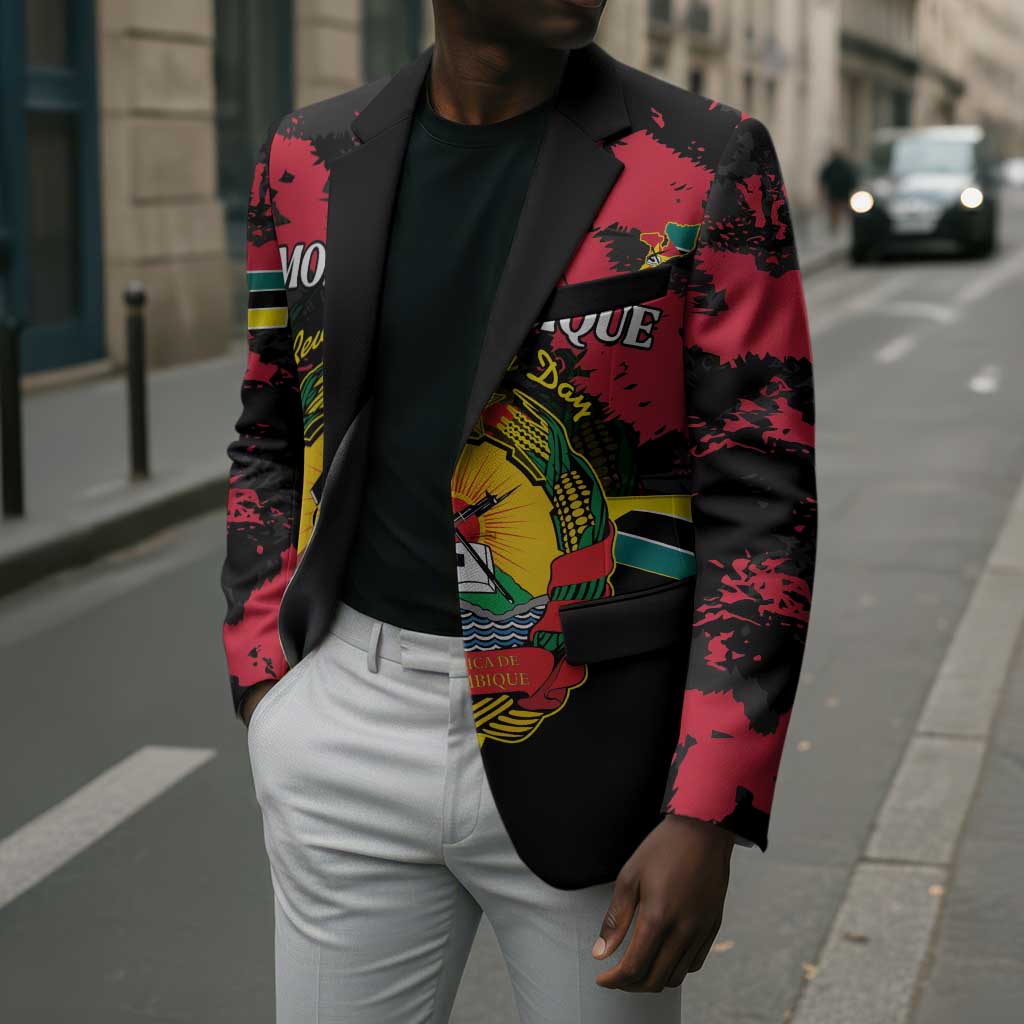 Personalized Mozambique Revolution Day Blazer Coat Of Arms FRELIMO