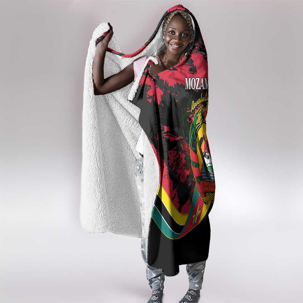 FRELIMO Mozambique Hooded Blanket Happy Revolution Day - African Pride