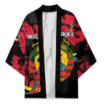 Personalized Mozambique Revolution Day Kimono Coat Of Arms FRELIMO
