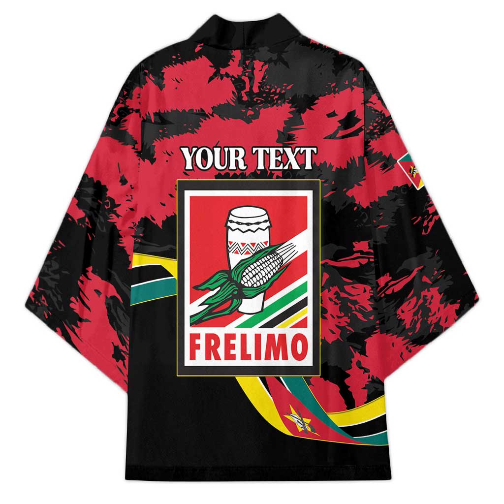 Personalized Mozambique Revolution Day Kimono Coat Of Arms FRELIMO
