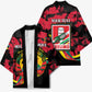 Personalized Mozambique Revolution Day Kimono Coat Of Arms FRELIMO