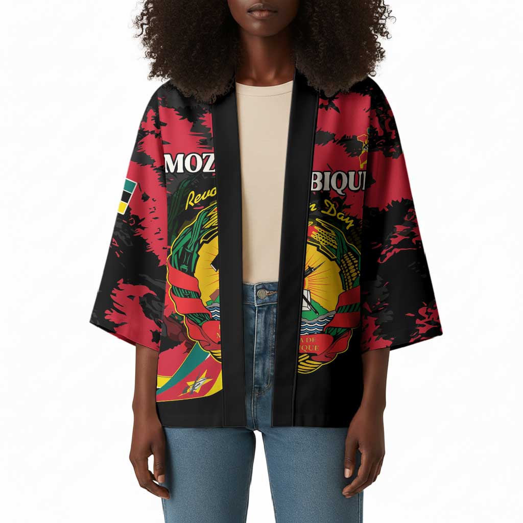 Personalized Mozambique Revolution Day Kimono Coat Of Arms FRELIMO