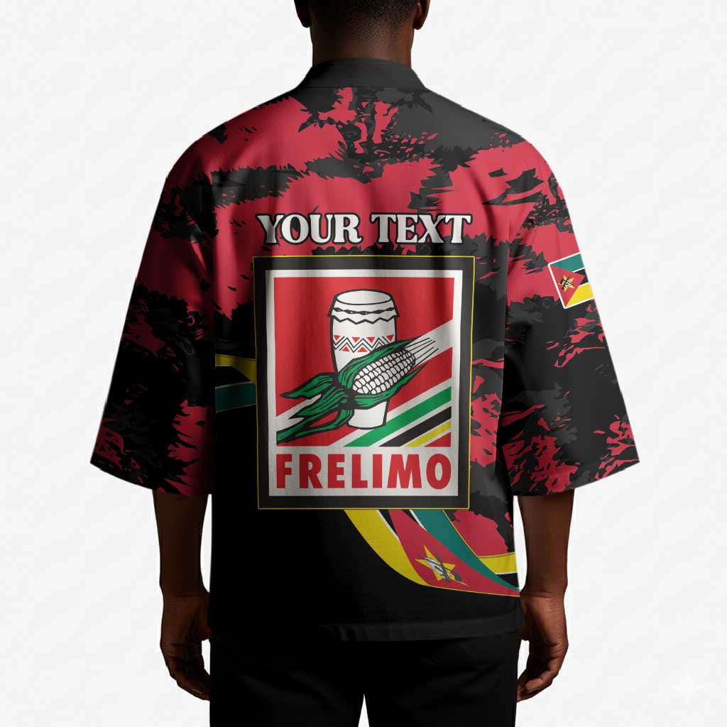 Personalized Mozambique Revolution Day Kimono Coat Of Arms FRELIMO