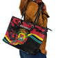 FRELIMO Mozambique Leather Tote Bag Happy Revolution Day - African Pride
