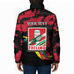 Personalized Mozambique Revolution Day Padded Jacket Coat Of Arms FRELIMO
