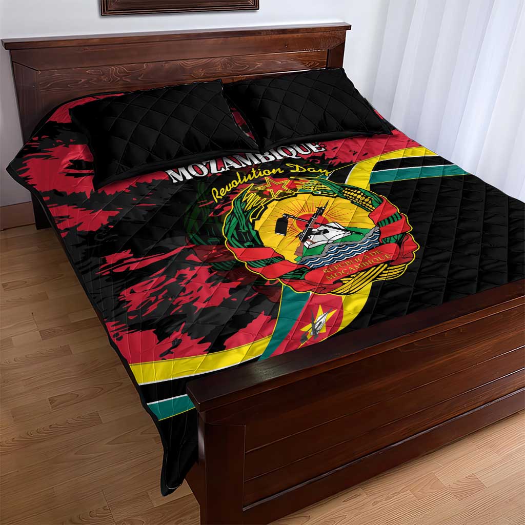 FRELIMO Mozambique Quilt Bed Set Happy Revolution Day - African Pride