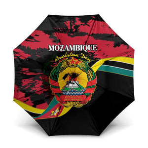 Mozambique Revolution Day Umbrella Coat Of Arms FRELIMO