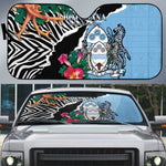 Botswana Independence Day Auto Sun Shade Coat Of Arms Devils Claw