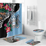 Botswana Independence Day Bathroom Set Coat Of Arms Devils Claw