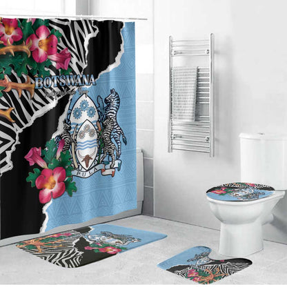Botswana Independence Day Bathroom Set Coat Of Arms Devils Claw