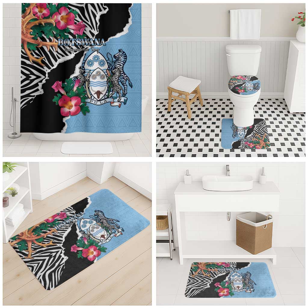Botswana Independence Day Bathroom Set Coat Of Arms Devils Claw