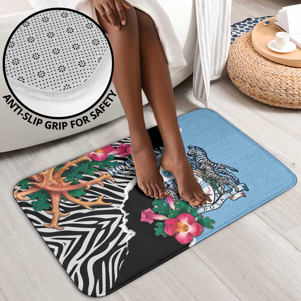 Botswana Independence Day Bathroom Set Coat Of Arms Devils Claw
