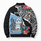 Personalized Botswana Independence Day Bomber Puffer Jacket Coat Of Arms Devils Claw