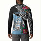 Personalized Botswana Independence Day Button Sweatshirt Coat Of Arms Devils Claw