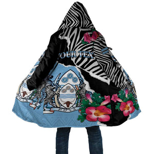 Personalized Botswana Independence Day Cloak Coat Of Arms Devils Claw