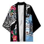 Personalized Botswana Independence Day Kimono Coat Of Arms Devils Claw