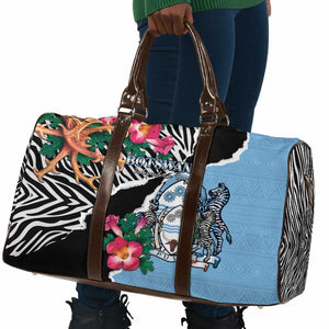 Botswana Independence Day Travel Bag Coat Of Arms Devils Claw