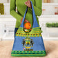 Afro Gabon Christmas Grocery Bag Coat Of Arm Mix African Pattern