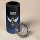 Personalised Egyptian Ankh 4 in 1 Can Cooler Tumbler Egypt Hieroglyphs Pattern