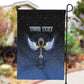 Personalised Egyptian Ankh Garden Flag Egypt Hieroglyphs Pattern