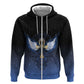 Personalised Egyptian Ankh Hoodie Egypt Hieroglyphs Pattern