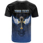 Personalised Egyptian Ankh T shirt Egypt Hieroglyphs Pattern