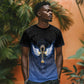 Personalised Egyptian Ankh T shirt Egypt Hieroglyphs Pattern