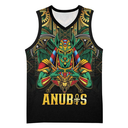 Ancient Egypt Basketball Jersey Anubis Egyptian LT15