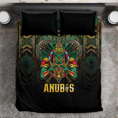 Ancient Egypt Bedding Set Anubis Egyptian