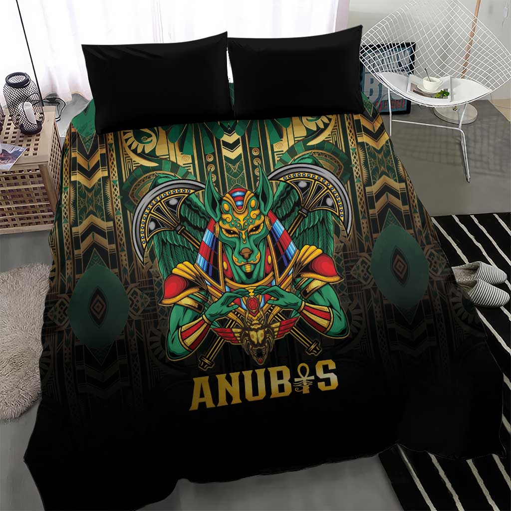 Ancient Egypt Bedding Set Anubis Egyptian