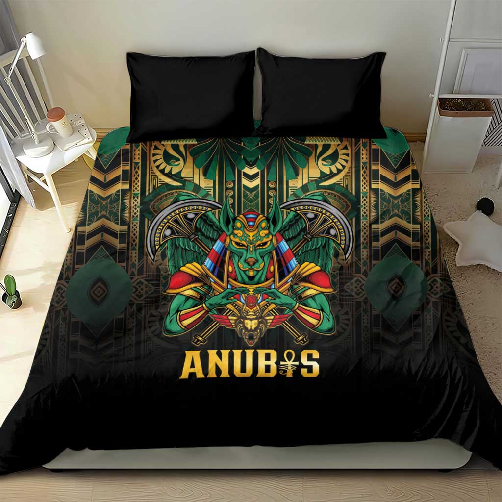 Ancient Egypt Bedding Set Anubis Egyptian