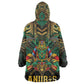 Ancient Egypt Kid Wearable Blanket Hoodie Anubis Egyptian