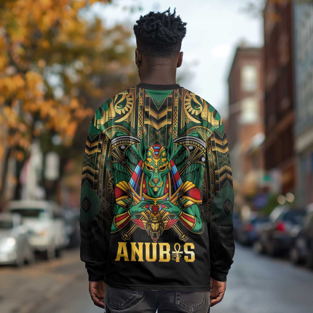 Ancient Egypt Long Sleeve Shirt Anubis Egyptian